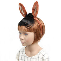 Brown Horse Ears Head Band with Tail (6)