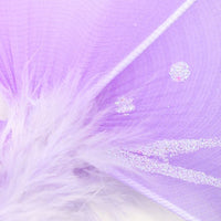 Lilac Net Fairy Wings with White Glitter Swirls (6)