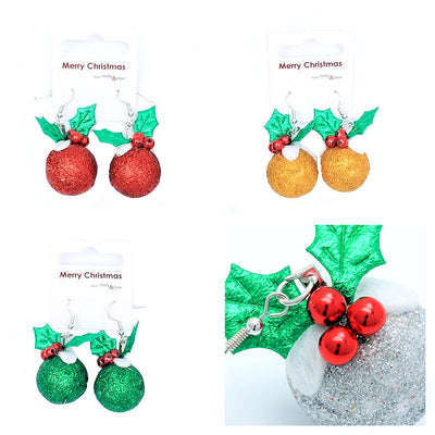 Christmas Pudding Earrings (12)