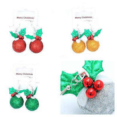 Christmas Pudding Earrings (12)